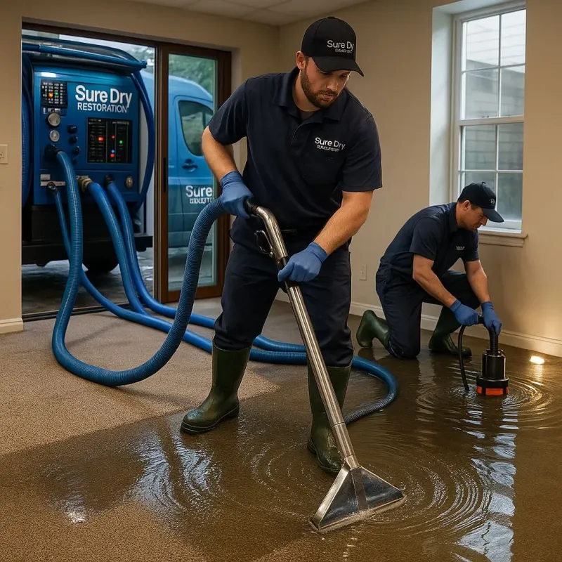 Water Extraction and Removal process in Montgomeryville, PA